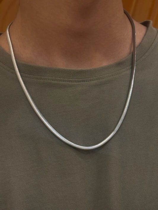 3MM Snake Chain Necklace – Sleek and Elegant Jewelry for Men